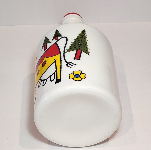 Vintage Milk Glass milk jar/ jug - Picture 5 of 8